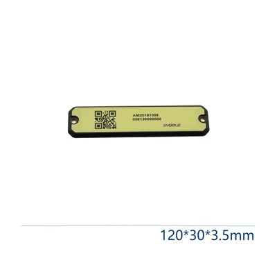 Anti{0}}kovová UHF RFID značka pro sledování majetku SG-UT-293M
